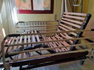 Cama articulada tipo hospital