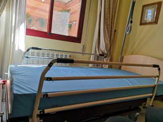Cama articulada tipo hospital
