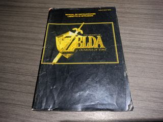 Zelda Ocarina Of time N64 instrucciones español 