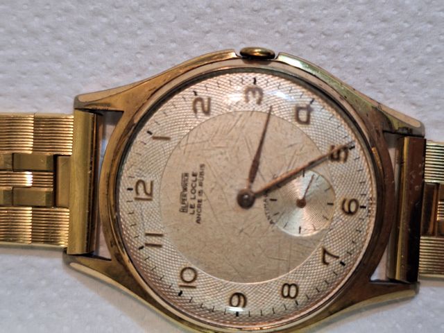 Reloj le locle mecánico funciona