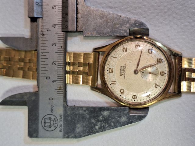 Reloj le locle mecánico funciona