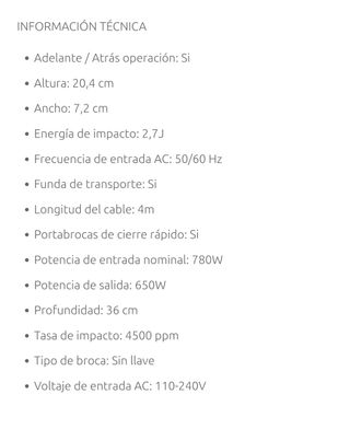Martillo rotativo Makita HR2450 