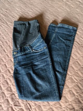 Calças ganga grávida  H&M