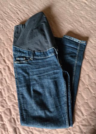 Calças ganga grávida  H&M