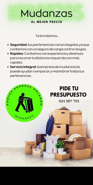 Mudanzas y portes low cost aprovecha