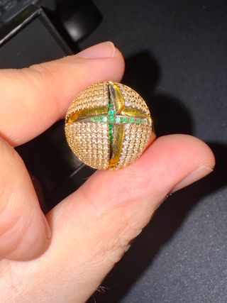 Xbox King Ice Anillo Gold