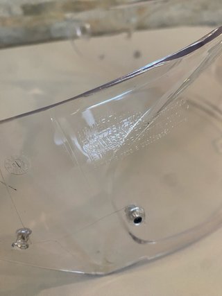 Visera Casco LS2 trasnsparente Nueva