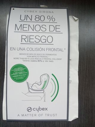 Silla sirona cybex grupo 0-1