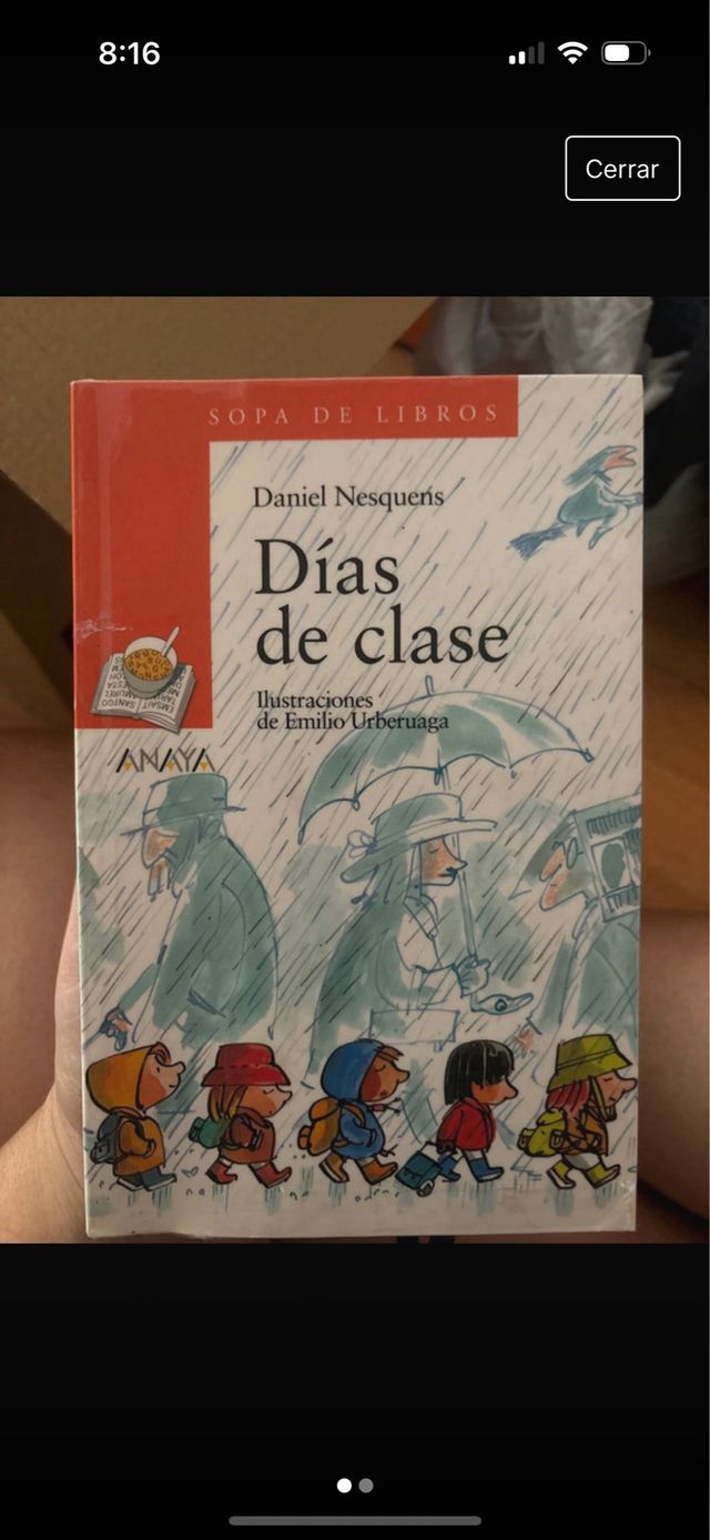 Libro “Dias de clase”