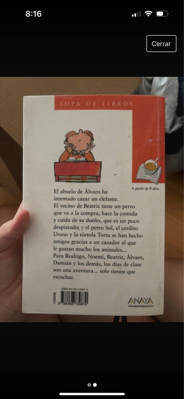 Libro “Dias de clase”