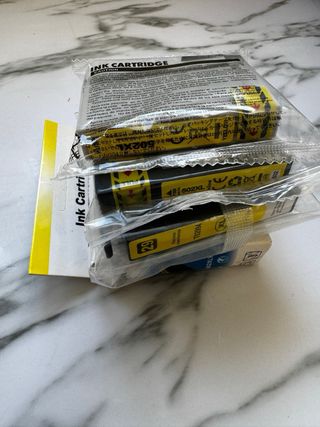 4 cartuchos de Tinta amarilla EPSON 502XL