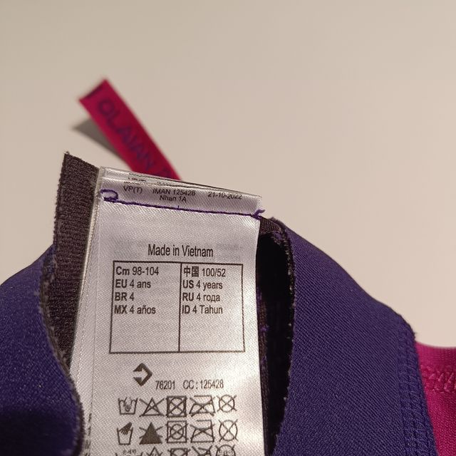 Neopreno talla 4 decathlon