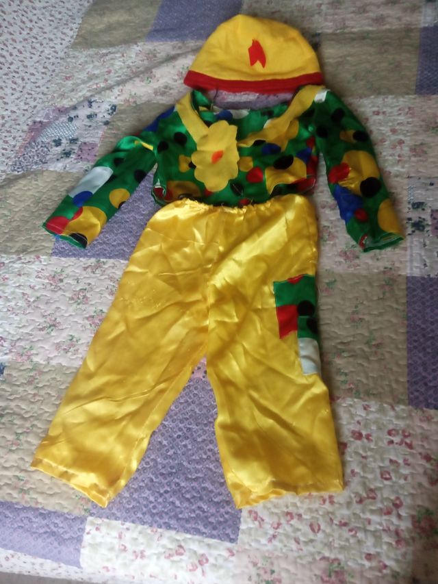Disfraz payaso. Edad 3-5 años