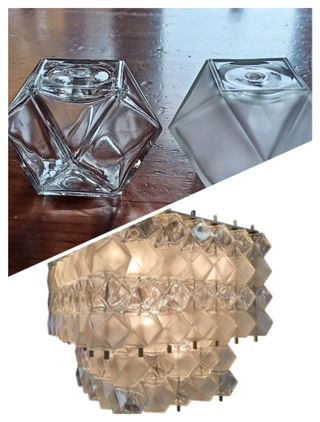 Ricambi vetro lampadari Murano