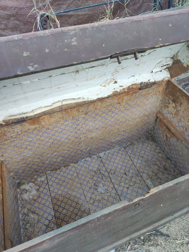 Baúl antiguo para restaurar