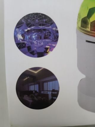 Altavoz bluetooth portátil Luces led 