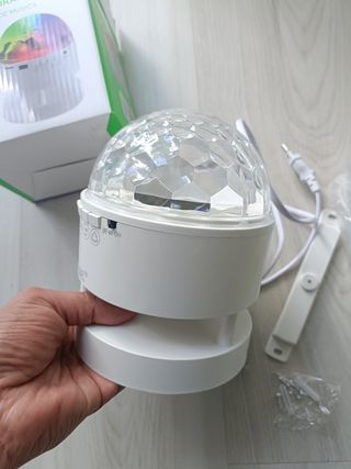Altavoz bluetooth portátil Luces led