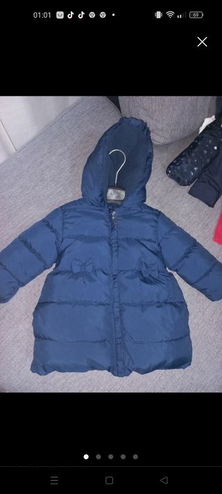 Giubbino invernale neonata