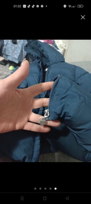 Giubbino invernale neonata