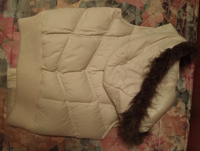 Chaleco blanco pelo