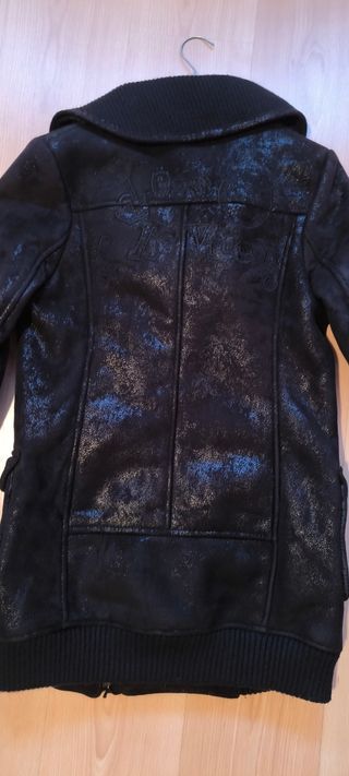 Abrigo mujer desigual