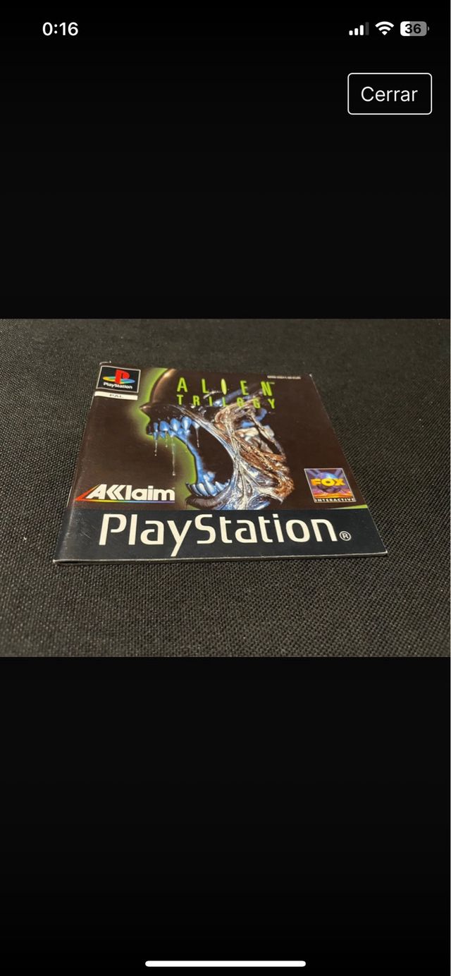 Manuale per l'uso Alien Trilogy PS1
