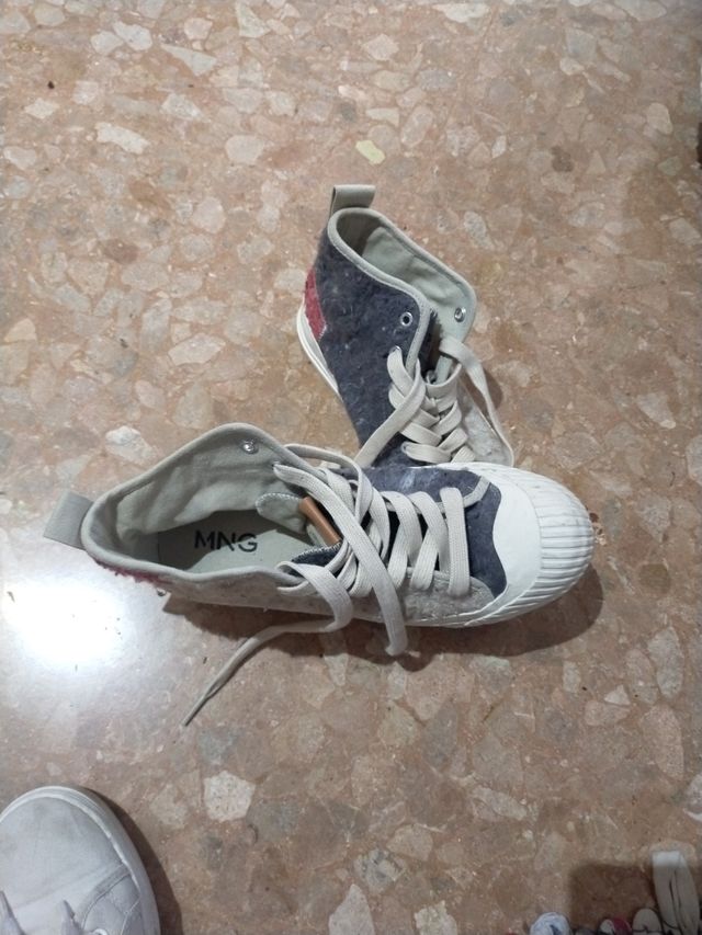 Zapatillas botas mujer