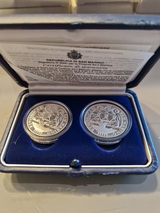 San Marino monete argento 2003