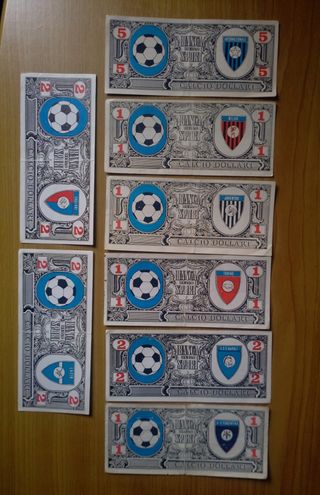 Dollari Calcio anni 60-70 per collezionisti