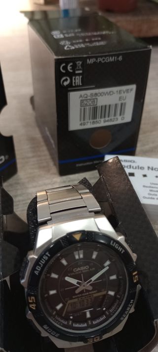 CASIO solar multifuncion