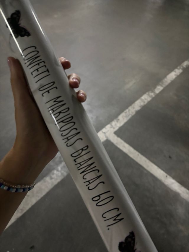 Cañones confeti mariposas