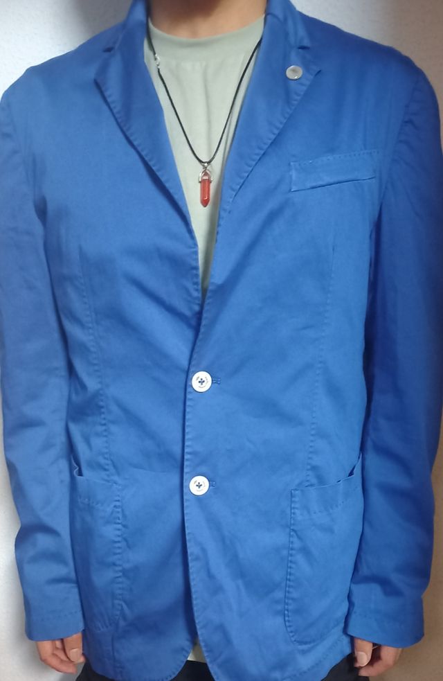 Chaqueta Americana italiana azul