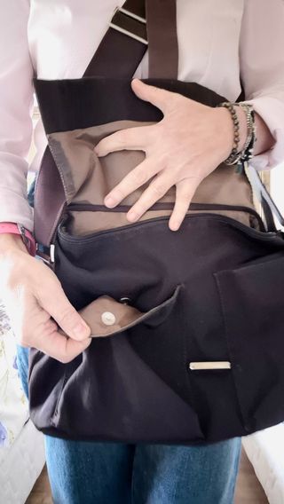 Bolso/maletín Unisex marrón chocolate