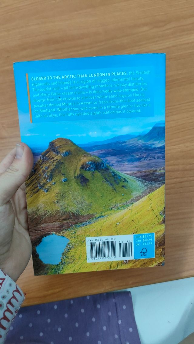 Libro Scottish Highlands and islands 
