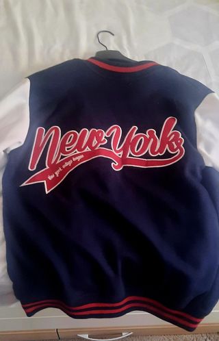 Chaqueta sport béisbol niño