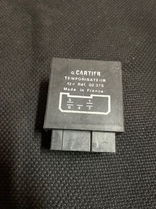 Rele temporizador cartier 12v 02375