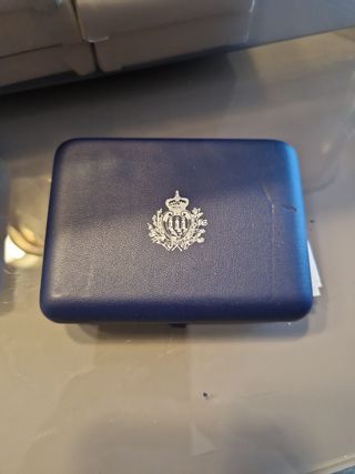 Monete dittico  argento San Marino 2004