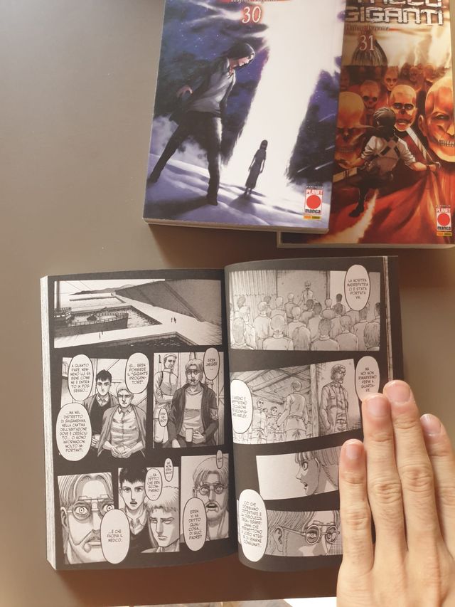 ATTACK ON TITAN - Manga da n. 29 a n. 34
