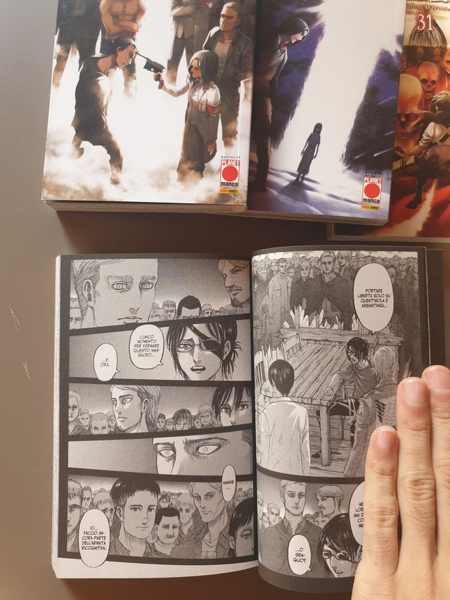 ATTACK ON TITAN - Manga da n. 29 a n. 34