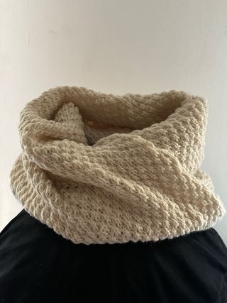 Bufanda cuello vuelto