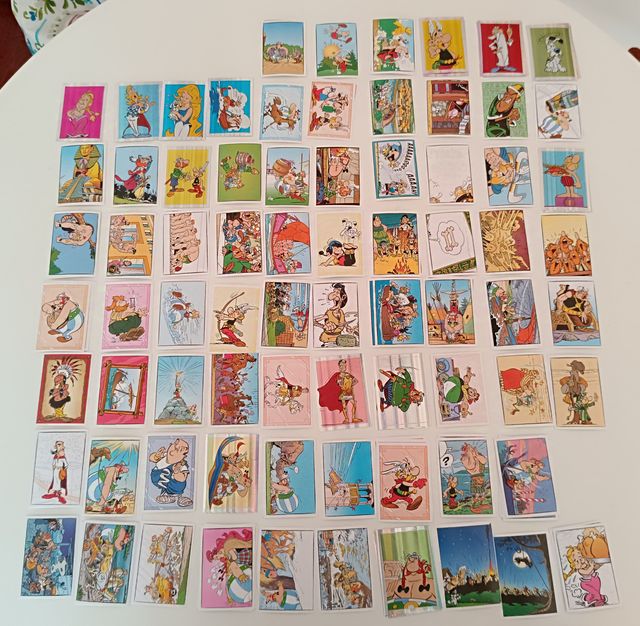 Cromos Astérix "El álbum de viajes"