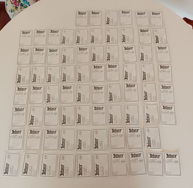 Cromos Astérix "El álbum de viajes"