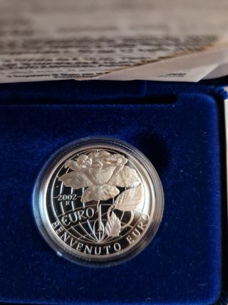 Monete dittico argento San Marino 2002