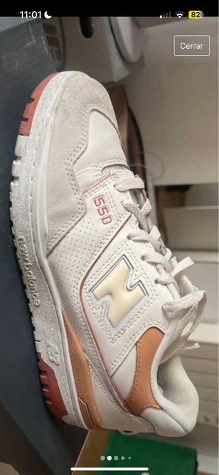 New Balance 550 talla 8.5 US w