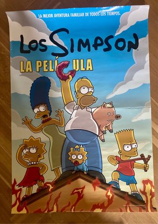 Poster los Simpson. La película