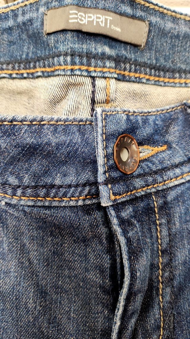 Calças de ganga/vaqueros Esprit como novas 38/40