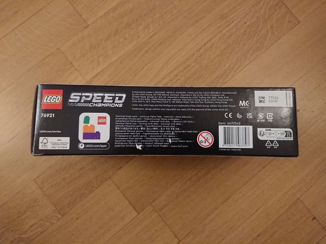 EMPTY BOX & INSTRUCTIONS - LEGO 76921 AUDI E-TRON