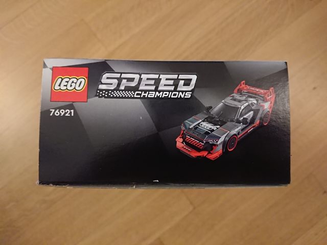 EMPTY BOX & INSTRUCTIONS - LEGO 76921 AUDI E-TRON