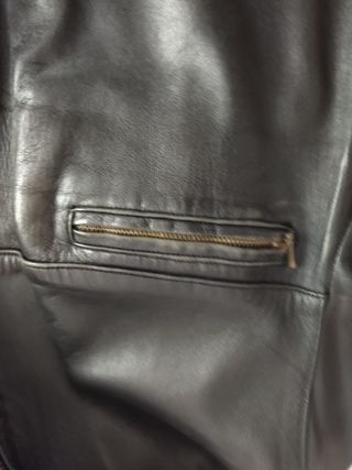 Chaqueta de piel hombre 