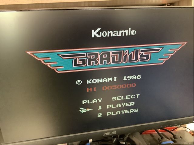 Gradius Nintendo Fanicom NES 60Hz JAP